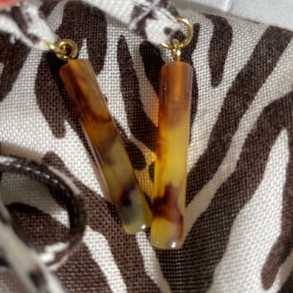 Lilly PULITZER White Brown Angel Maxi Halter Dress Sz S Zebra Animal Print Beach - Picture 15 of 16